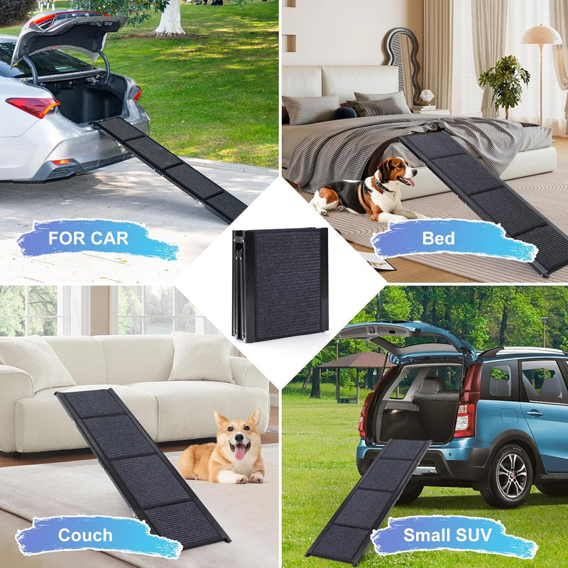 Dog Stairs for Car Collapsible Steps Ramp