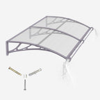 Door Canopy Outdoor Awning with Drainage