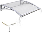 Door Canopy Outdoor Awning with Drainage