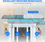 Door Canopy Outdoor Awning with Drainage
