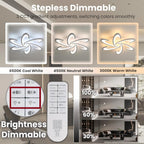 LED Ceiling Light Dimmable Modern Lights Living Room