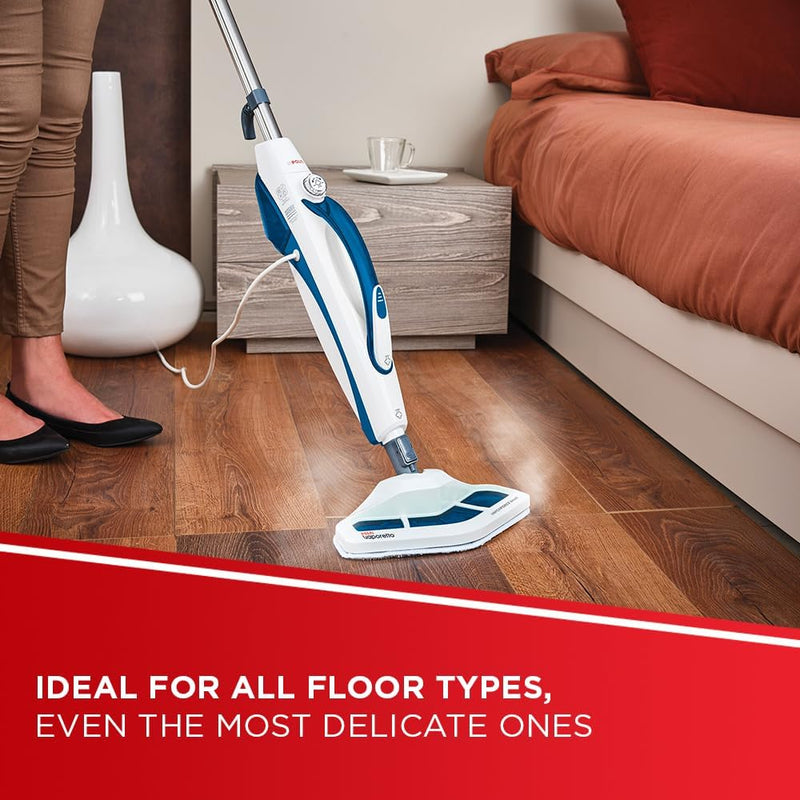 Double 2-In-1 Steam Mop with Portable Cleaner