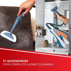 Double 2-In-1 Steam Mop with Portable Cleaner