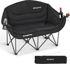 Double Camping Chair for Adults Up to 300