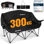 Double Camping Chair for Adults Up to 300