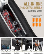 Double Camping Chair for Adults Up to 300