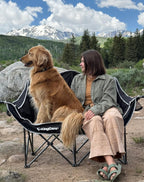 Double Camping Chair for Adults Up to 300
