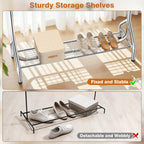Double Clothes Rail Heavy Duty