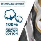 Double Cotton Hammock with Space-Saving Steel Stand