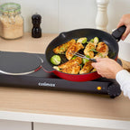 Double Electric Hob Portable Ceramic Hot Plate 2400W