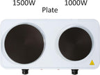 Double Electrical Hot Plate Dual Adjustable Thermostatic