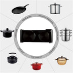 Double Hot Plate 2400W Electric Hob Ceramic Portable