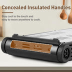 Double Hot Plate 2400W Electric Hob Ceramic Portable