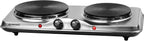 Double Hot Plate Electric Hob 2500W Tabletop