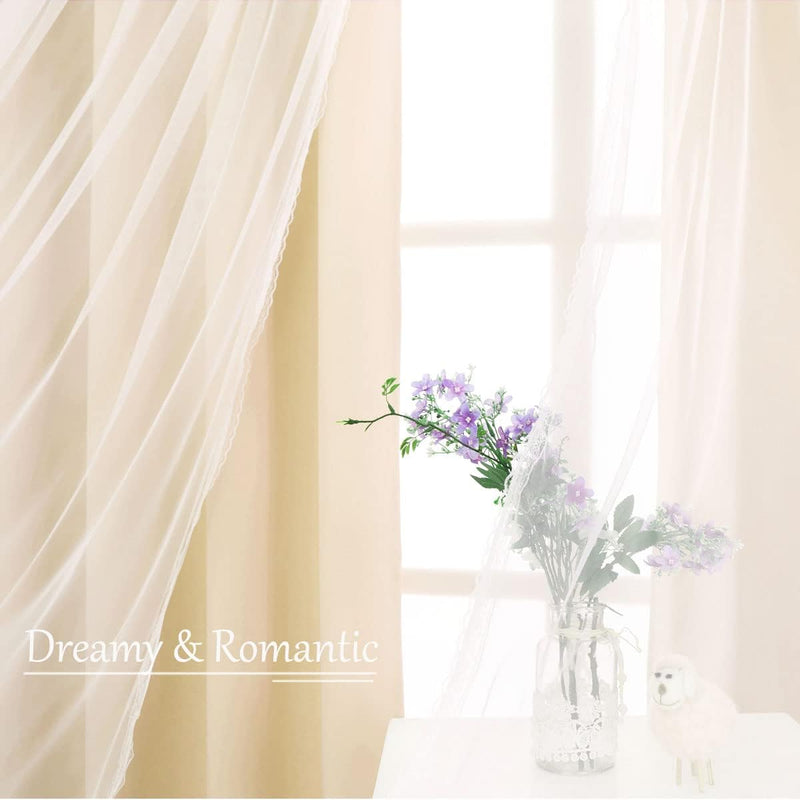 Double-Layered Curtains Mix and Match