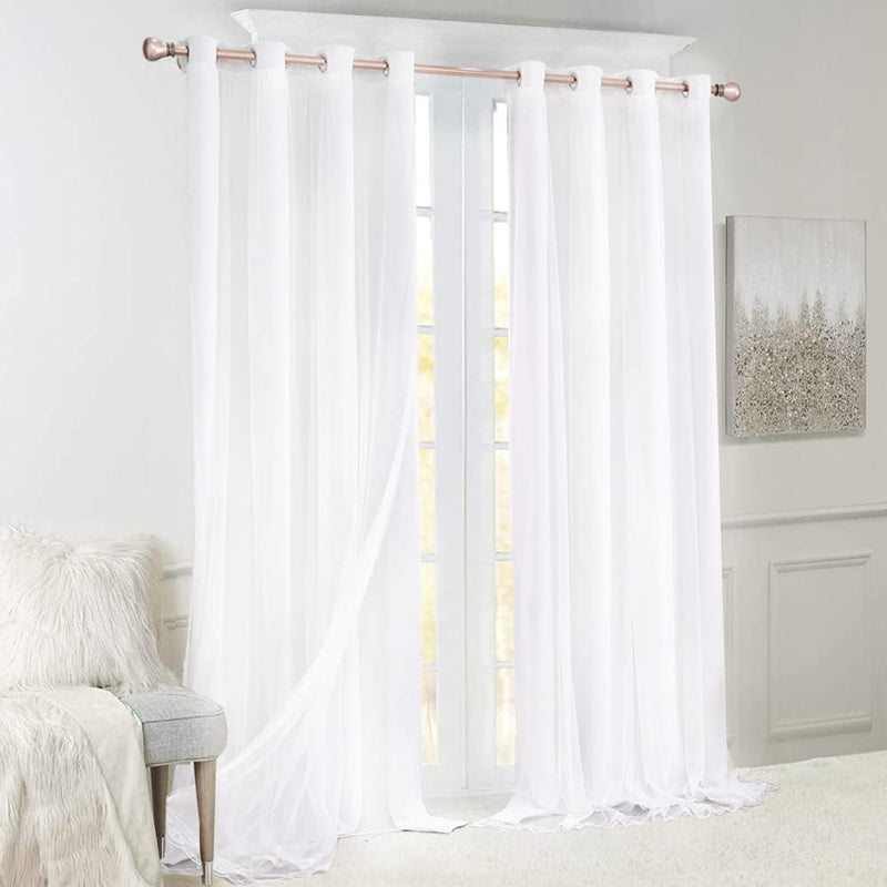 Double-Layered Curtains Mix and Match