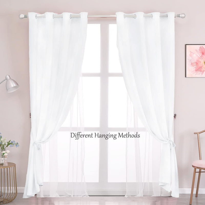 Double-Layered Curtains Mix and Match