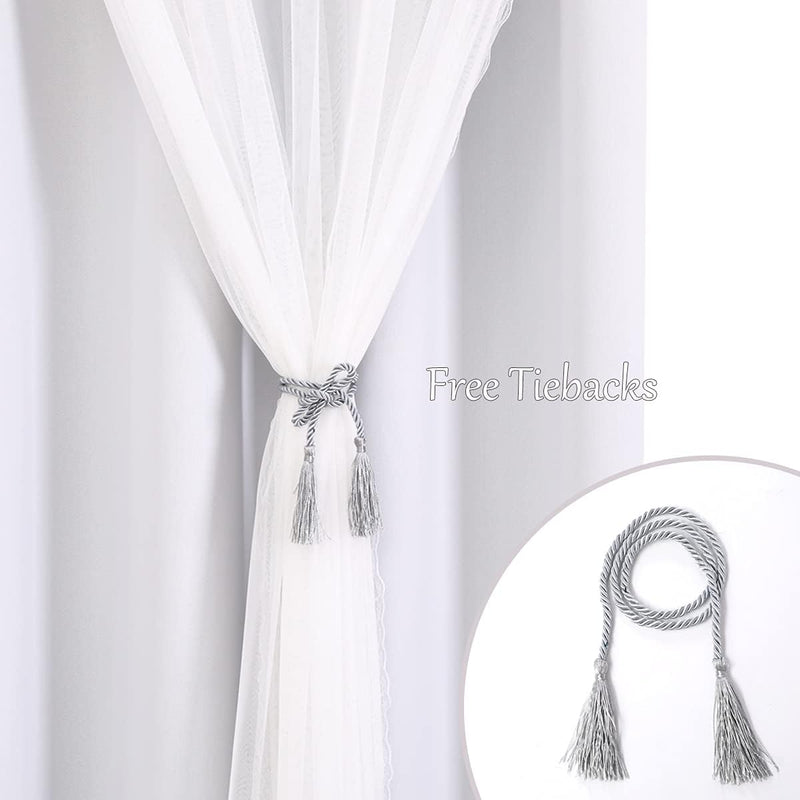 Double-Layered Curtains Mix and Match