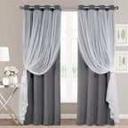 Double-Layered Curtains Mix and Match