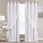 Double-Layered Curtains Mix and Match