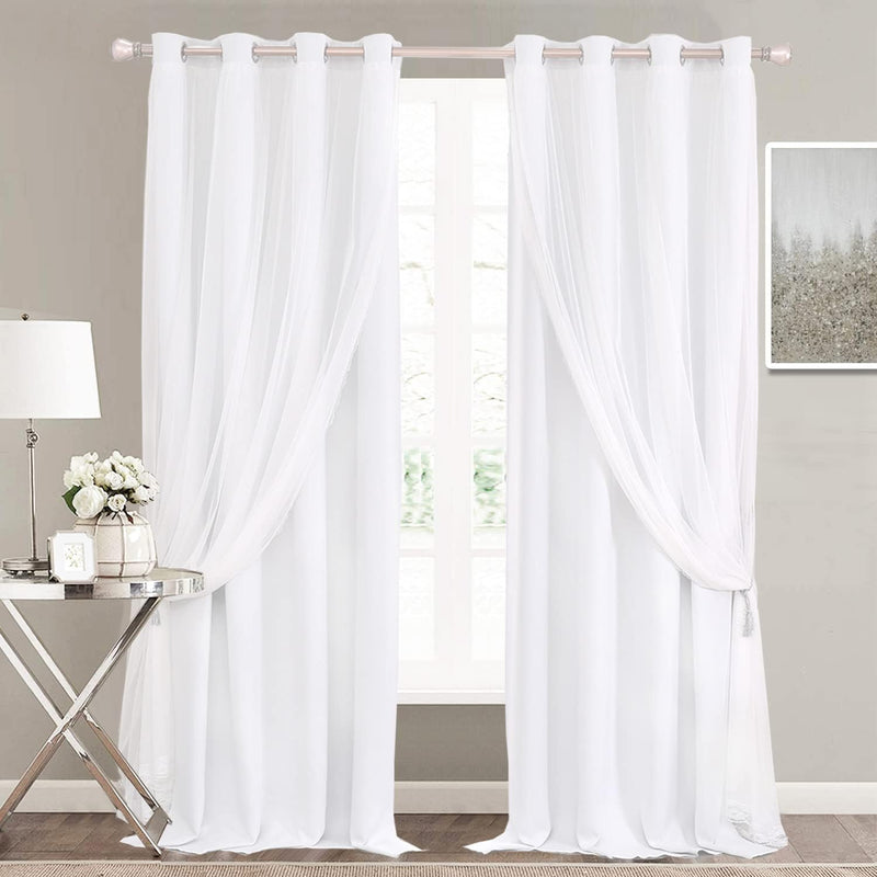 Double-Layered Curtains Mix and Match