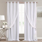 Double-Layered Curtains Mix and Match