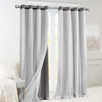 Double-Layered Curtains Mix and Match