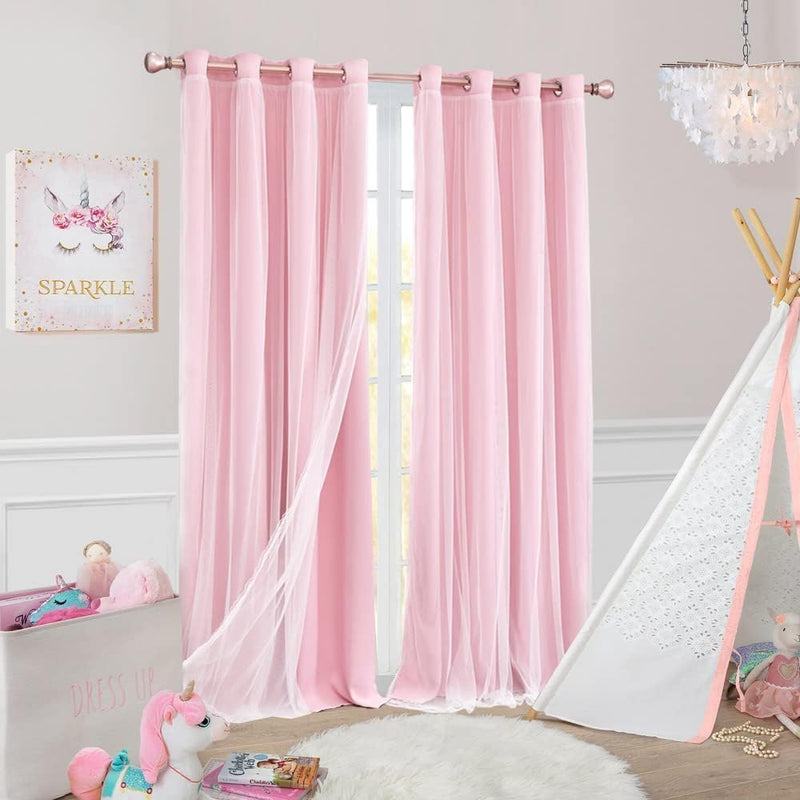 Double-Layered Curtains Mix and Match