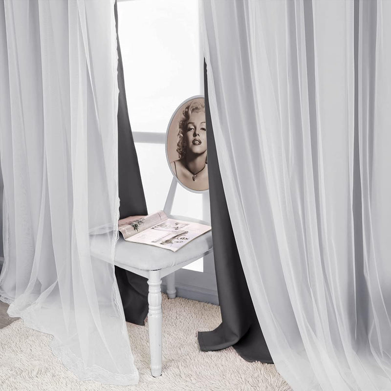 Double-Layered Curtains Mix and Match