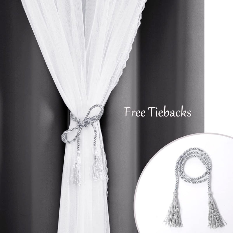 Double-Layered Curtains Mix and Match