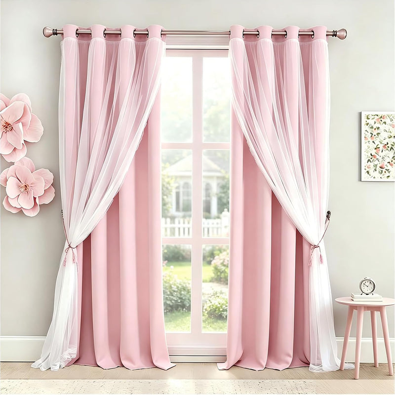 Double-Layered Curtains Mix and Match