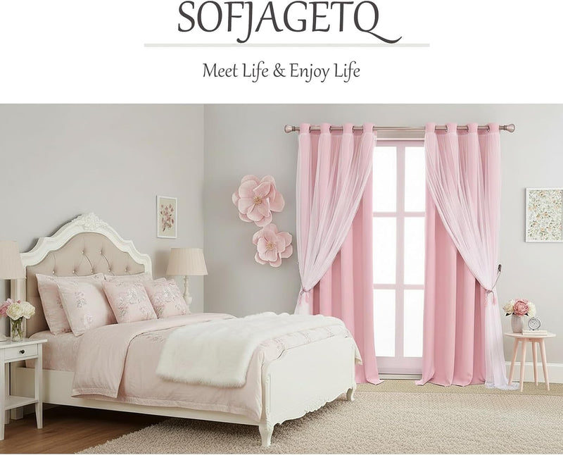 Double-Layered Curtains Mix and Match