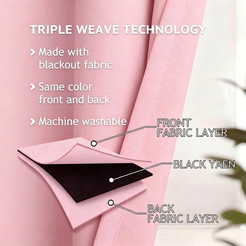 Double-Layered Curtains Mix and Match