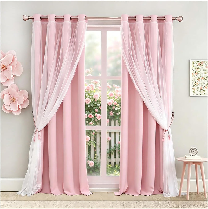 Double-Layered Curtains Mix and Match