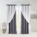 Double-Layered Curtains Mix and Match
