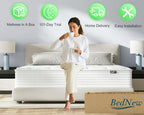 Double Mattresses 31CM 12.2 Inch Innerspring Hybrid Mattress