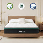 Double Mattresses 4ft6 10.6 Inch Hybrid Mattress