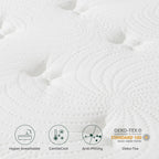 Double Mattresses 4ft6 10.6 Inch Hybrid Mattress
