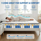 Double Mattresses 4ft6 10 Inch Memory Foam