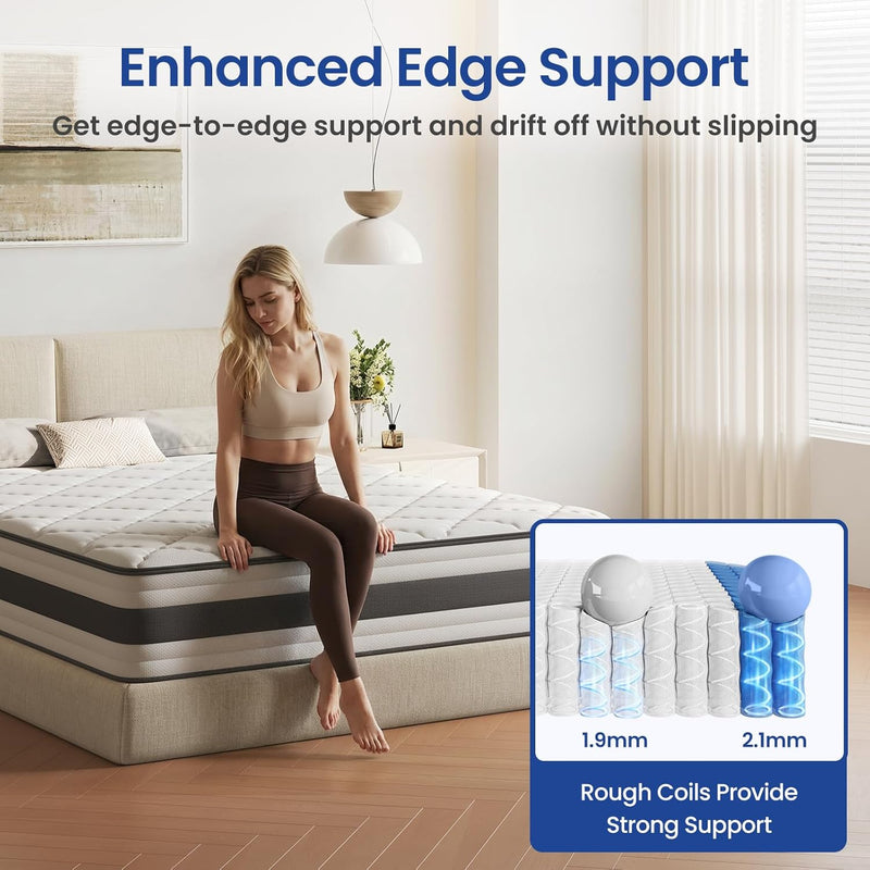 Mattress Pocket Sprung Hybrid for Pressure