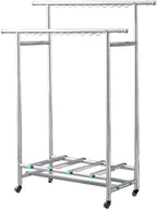 Double Rail Clothing Rack