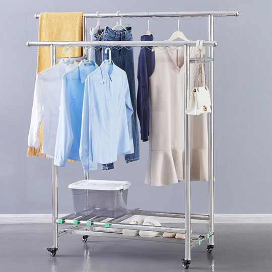 Double Rail Clothing Rack
