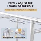 Double Rail Clothing Rack