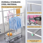 Double Rail Clothing Rack