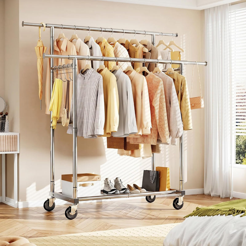 Double Rod Clothes Rail