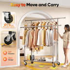 Double Rod Clothes Rail