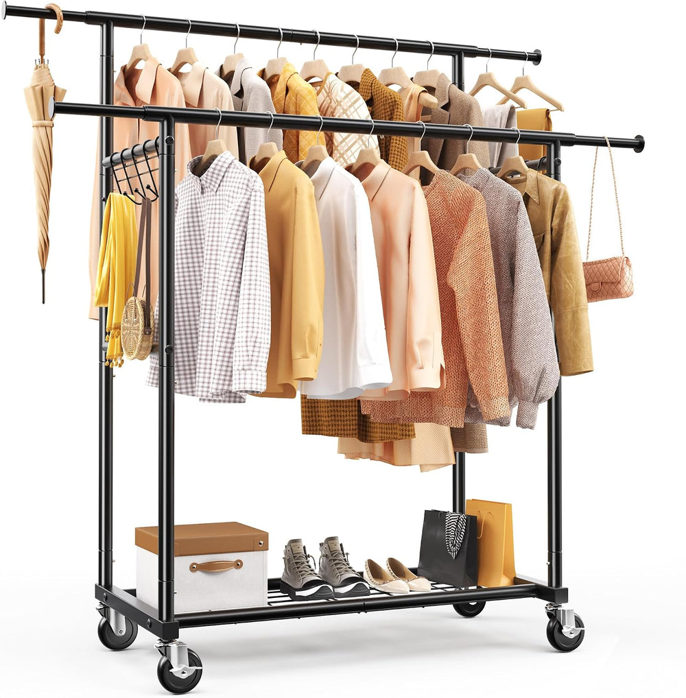 Double Rod Clothes Rail