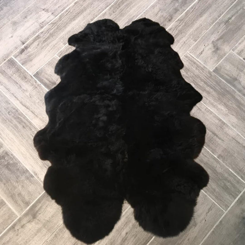 Double Sheepskin Rug Genuine New Zealand