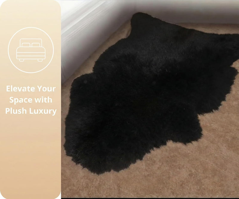 Double Sheepskin Rug Genuine New Zealand