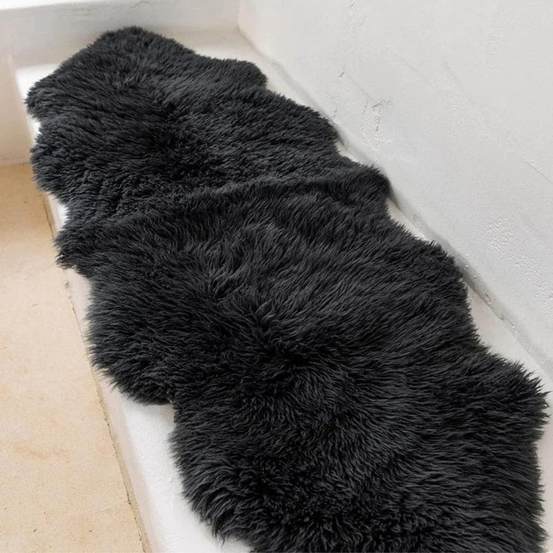 Double Sheepskin Rug Genuine New Zealand